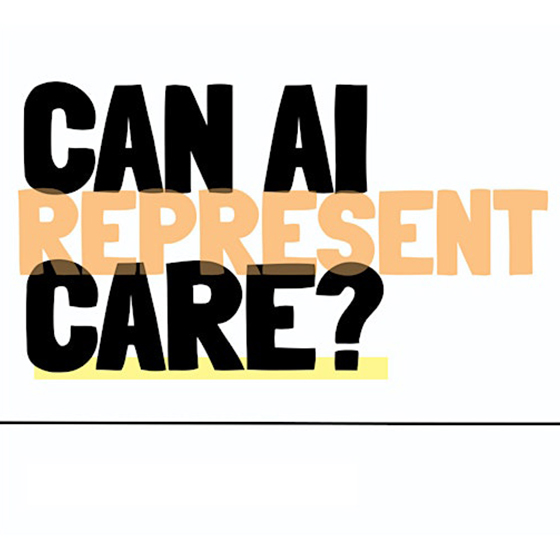 Can AI Represent Care? Sharing Event